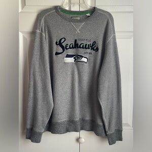 Tommy Bahama NFL Seattle Seahawks Gray Windward Crew Neck Sweater Size XL